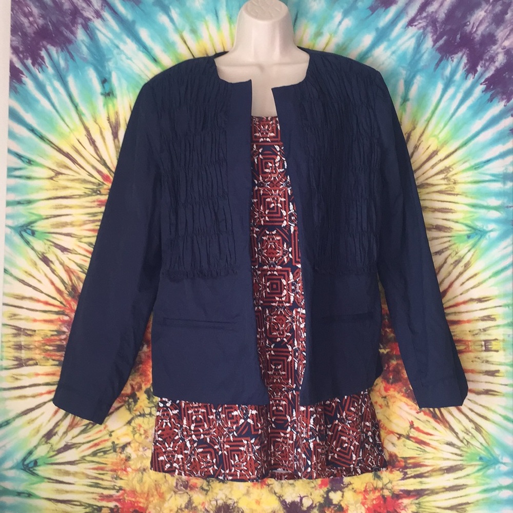 Chico’s Rouched Front Rachel Solid Midnight